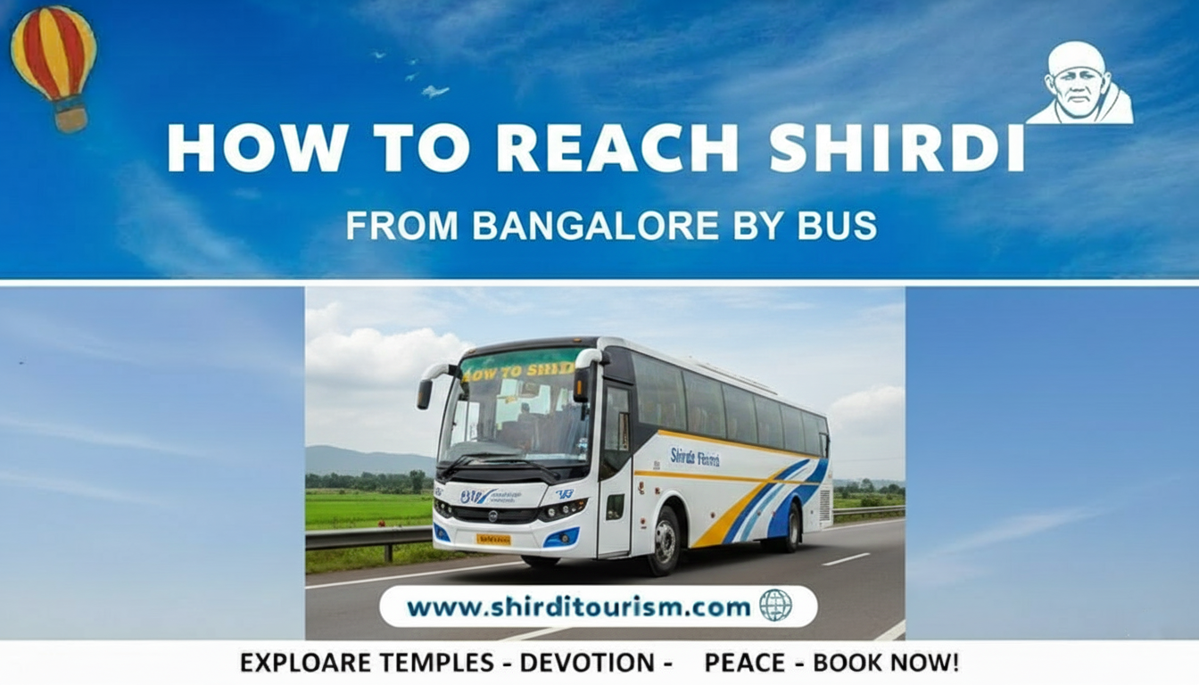 how to reach shirdi from bangalore by bus