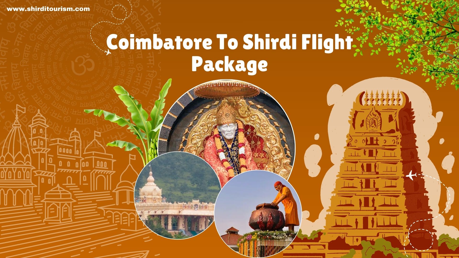 Coimbatore To Shirdi Flight Package
